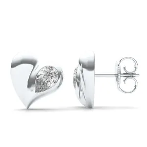 Perfect Pear Heart Studs image, 