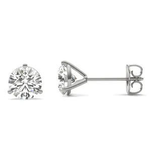 1.50 Ct. Tw. Dazzling Deal Three-Prong Martini Stud Earring image, 