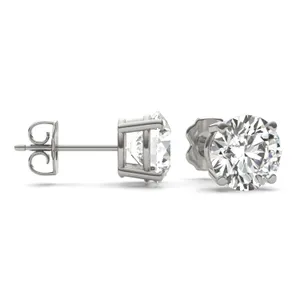 3.00 Ct. Tw. Dazzling Deal Four-Prong Basket Stud Earring image, 
