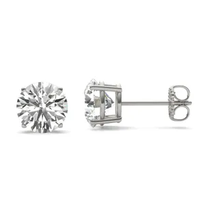 4.00 Ct. Tw. Dazzling Deal Four-Prong Basket Stud Earring image, 
