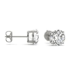 4.00 Ct. Tw. Dazzling Deal Four-Prong Basket Stud Earring image, 