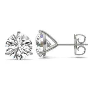 4.00 Ct. Tw. Dazzling Deal Three-Prong Martini Stud Earring image, 