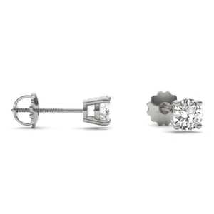 0.75 Ct. Tw. Dazzling Deal Four-Prong Basket Stud Earring image, 