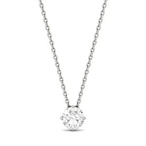 Round Brilliant Solitaire Pendant image, 