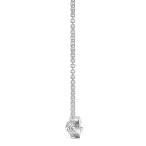 Pear Signature Bezel Necklace image, 