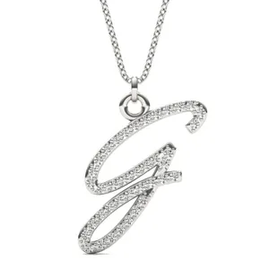 Script Initial G Pendant image, 