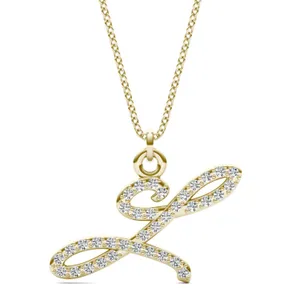 Script Initial L Pendant image, Script Initial L Pendant