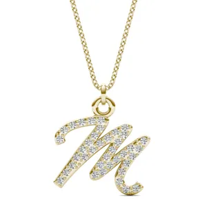 Script Initial M Pendant image, Script Initial M Pendant