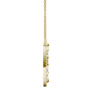 Duo Teardrop Ouro Pendant image, 