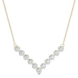 V Bar Necklace image, V Bar Necklace