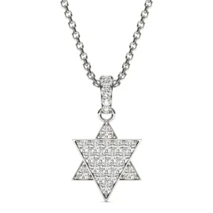 Pavé Star of David Pendant image, 