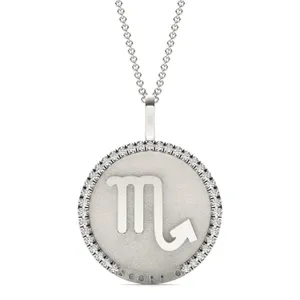 Petite Scorpio Zodiac Pendant image, 