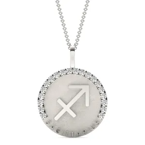 Bold Sagittarius Zodiac Pendant image, 