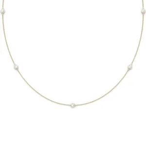 Five-Stone Petite Station Necklace image, 