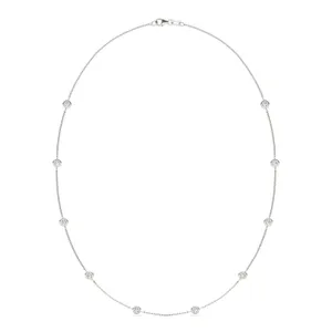 Ten-Stone Classic Station Necklace image, 