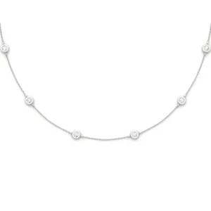 Ten-Stone Classic Station Necklace (18 in.) image, 