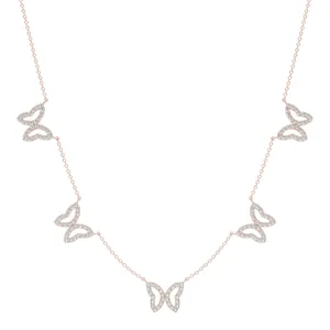 Butterfly Ballet Station Necklace image, 