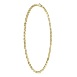 Hollow Franco 22 in. Chain Necklace 5.3mm image, 