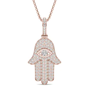 Hamsa Pendant (2/3 ct. tw.) image, 