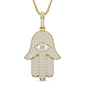 Hamsa Pendant (3/4 ct. tw.) image, 