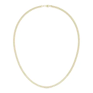 Semi-Solid Miami Cuban Link 24 in. Chain Necklace image, 