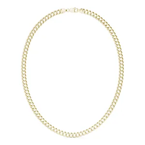 Semi-Solid Miami Cuban Link 26 in. Chain Necklace 9.3mm image, 