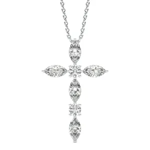 Marquise Cross Pendant image, 