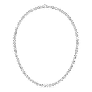 Veritas Couture Three-Prong Tennis Necklace image, 