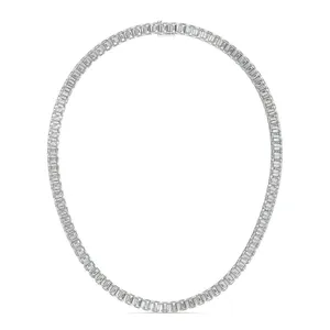 Emerald Couture 18 In. Tennis Necklace image, 