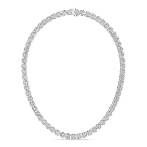 Round Brilliant Couture 18 In. Tennis Necklace image, 