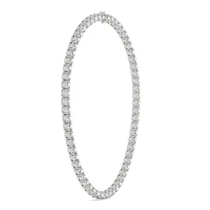 Round Brilliant Couture 18 In. Tennis Necklace image, 