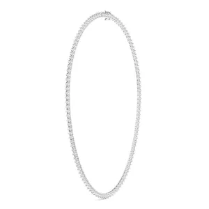 Three Prong Tennis Necklace image, 