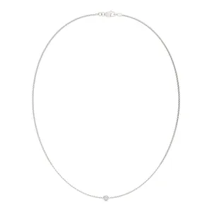 Linea One-Stone Station Necklace image, 