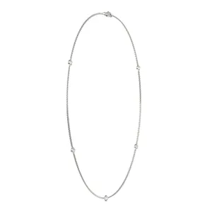 Linea Five-Stone Station Necklace image, 