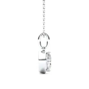 Elongated Cushion Bezel Illusion Pendant image, 