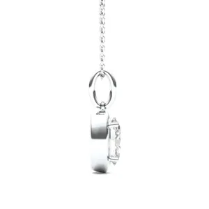 Oval Bezel Illusion Pendant image, 