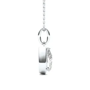 Pear Bezel Illusion Pendant image, 