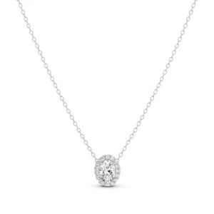 Halo Oval Pendant image, 