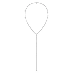 Tennis Necklace with Detachable Tennis Bracelet image, 