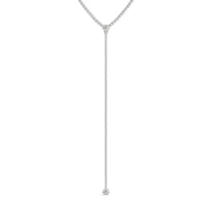 3-in-1 Convertible Sparkle Tennis Lariat Essential Necklace & Bracelet Set image, 
