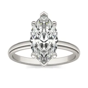 Marquise Classic Solitaire Engagement Ring image, 