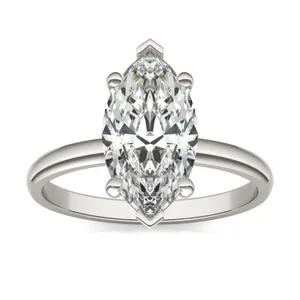Marquise Classic Solitaire Engagement Ring image, 