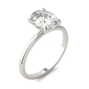 Oval Classic Solitaire Engagement Ring image, 