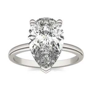 Pear Classic Solitaire Engagement Ring image, 