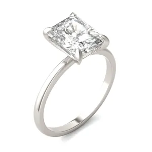 Radiant Classic Solitaire Engagement Ring image, 