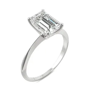 Emerald Timeless Solitaire image, 