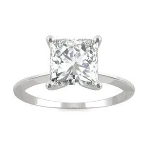 Princess Timeless Solitaire Engagement Ring image, 