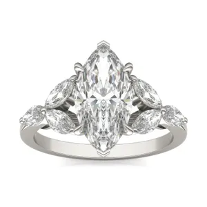 Marquise Iris Engagement Ring image, 