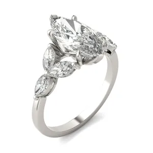 Marquise Iris Engagement Ring image, 