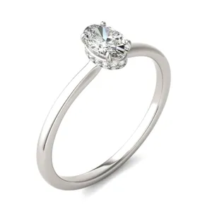 Oval Icon Engagement Ring image, 